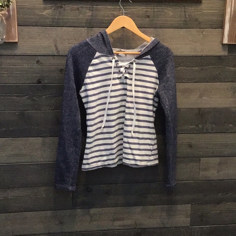 Venus Striped Hoodie